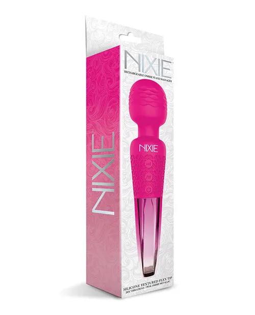 Global Novelties Female Sex Toys Nixie Rechargeable Wand Massager