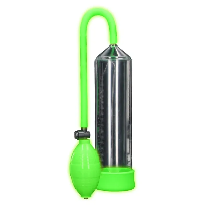 Male Sex Toys Shots Ouch Classic Penis Pump Glow in the Dark Male Sex Toys Shots Ouch Classic Penis Pump Glow in the Dark