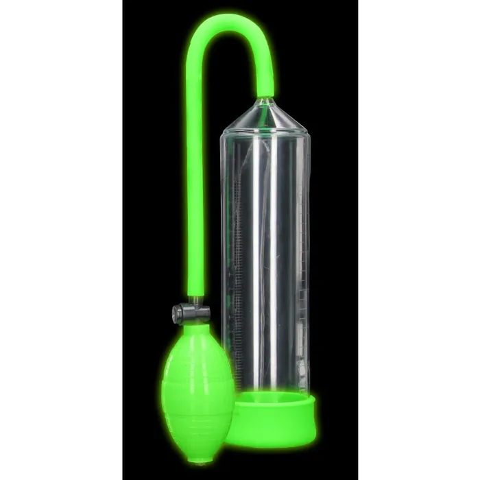 Male Sex Toys Shots Ouch Classic Penis Pump Glow in the Dark Male Sex Toys Shots Ouch Classic Penis Pump Glow in the Dark