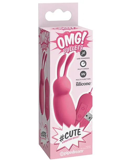 OMG Bullets Cute Pink Pipedream Products Vibrators