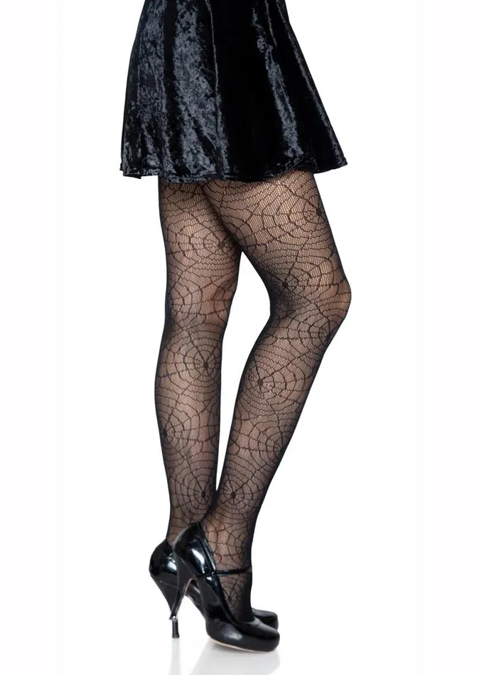 Couples Leg Avenue Leg Avenue Spider Lace Pantyhose
