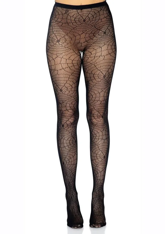 Couples Leg Avenue Leg Avenue Spider Lace Pantyhose