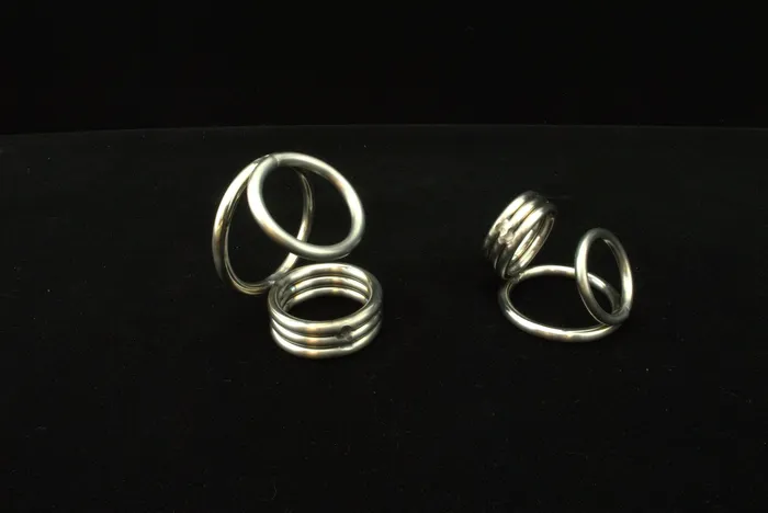 Ballisticmetal Male Sex Toys Custom Sized Cobra Cock Cage Cockring Ball Stretcher Stainless Steel SS