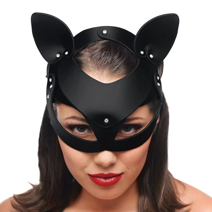 Anal XR Brands Cat Tail Anal Plug And Mask Set
