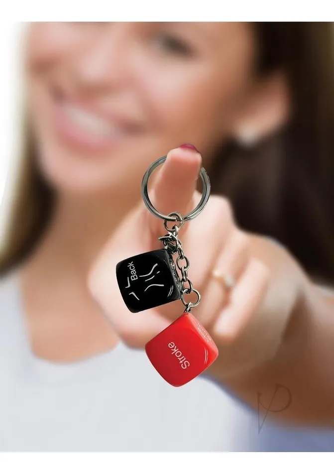 Candyprints Party Female Sex Toys Super Fun Key Chain Sex Dice