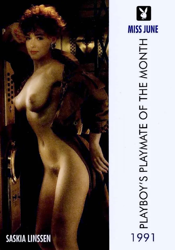 Couples Playboy June Edition 114 Saskia Linssen Greenthunderbirds Cards