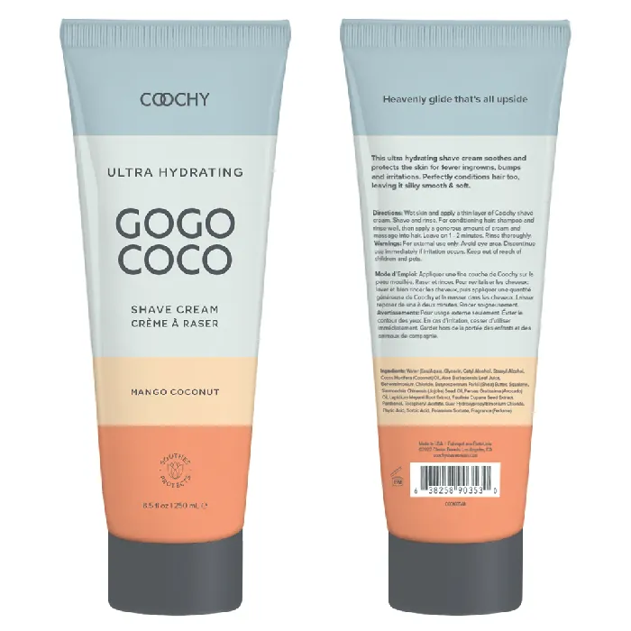 Female Sex Toys Coochy Ultra Hydrating Shave Cream Mango Coconut Coochy